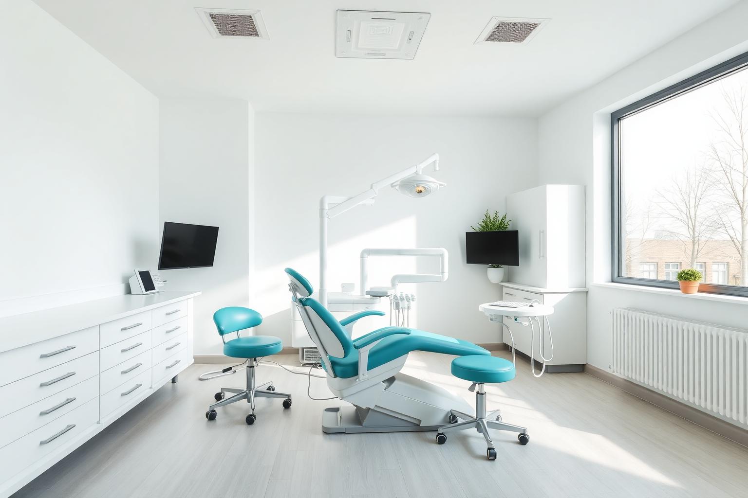 Modern dental treatment room